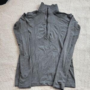 Lululemon Swiftly Gray Quarter-Zip Pullover